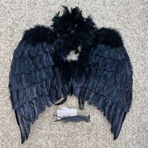 Black Angel Wings Halloween Costume